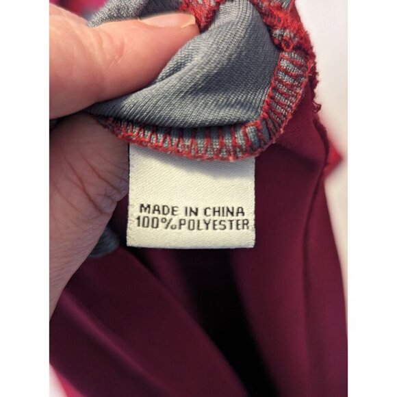 arkansas razorbacks Men's Size XL Red/Gray Short Sleeve Collared Shirt RN#101475 - Picture 6 of 11